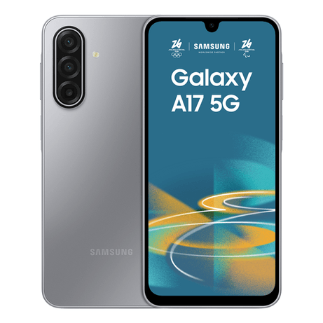 Samsung Galaxy A17 5G, vista frontal y trasera